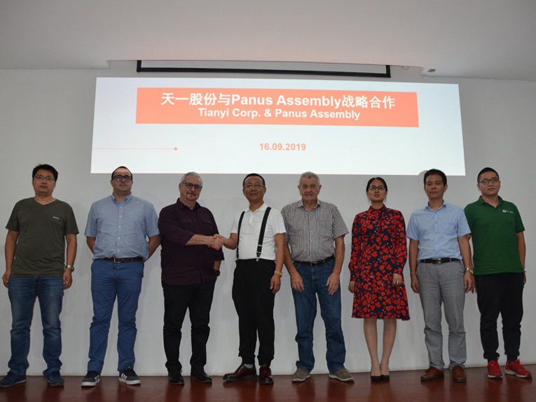 Partenariat stratégique entre Tianyi Corp et Panus Assembly