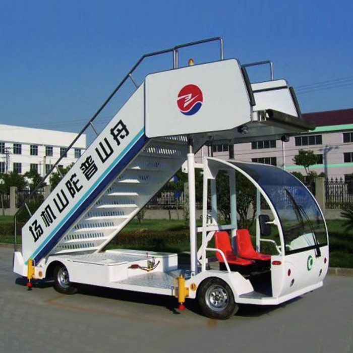Degraus elétricos para passageiros de 2,4-4,4 m