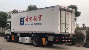 Airport aviation ground Catering truck