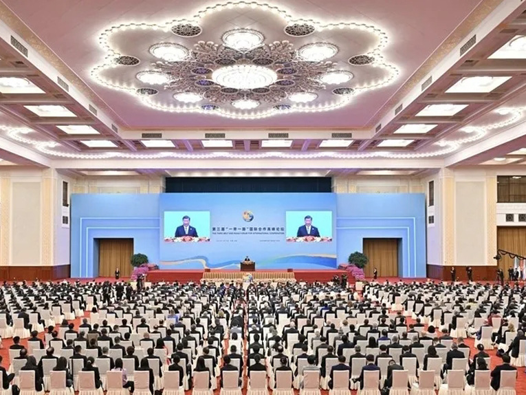 מא הייבינג, יו'ר טיאני, הוזמן להשתתף בפורום ה-3rd Belt And Road Cooperation International Forum.