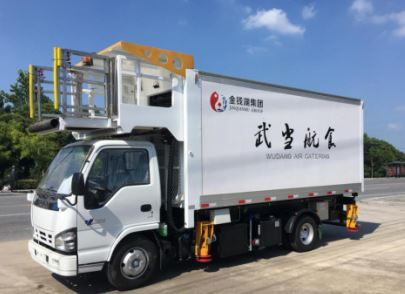 2500kg Van Body Load Airport Catering Truck
