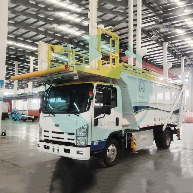 Electric Aircraft Rubbish Truck