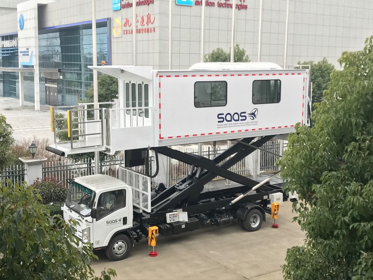What is the main structure of WTJ5100JCR (Diesel) Airport Ambulift
