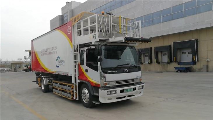 Airport Catering Truck For Aircraft Airbus & Boeing