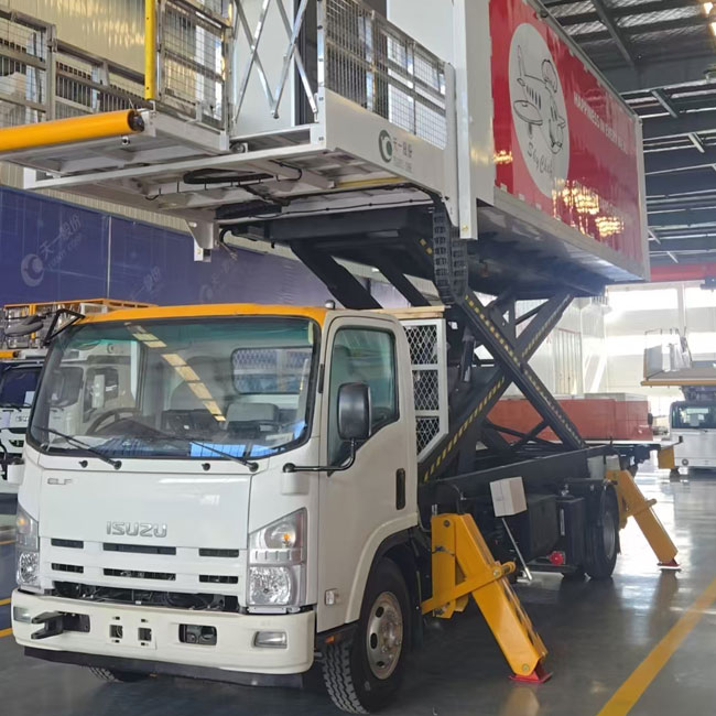 Small Airport Catering truck