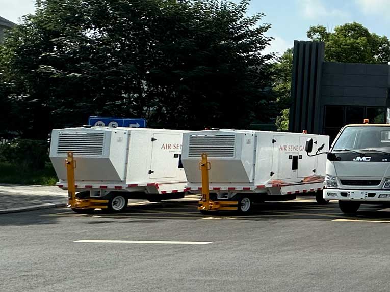 140KVA towed ground power unit