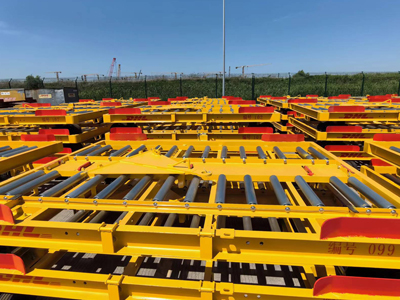 Multifunctional container board trailer components itemized description