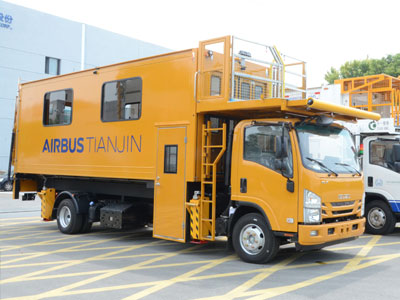 Airport Ambulift Truck (Diesel) Work Platform