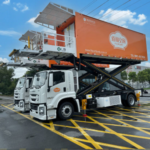 Hi-lift katering pesawat (600p Isuzu)