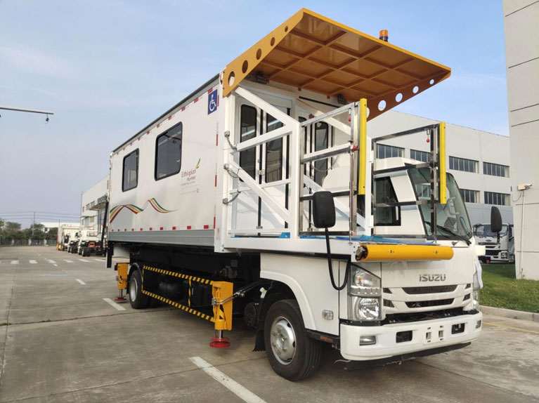 Aircraft Ambulift Truck