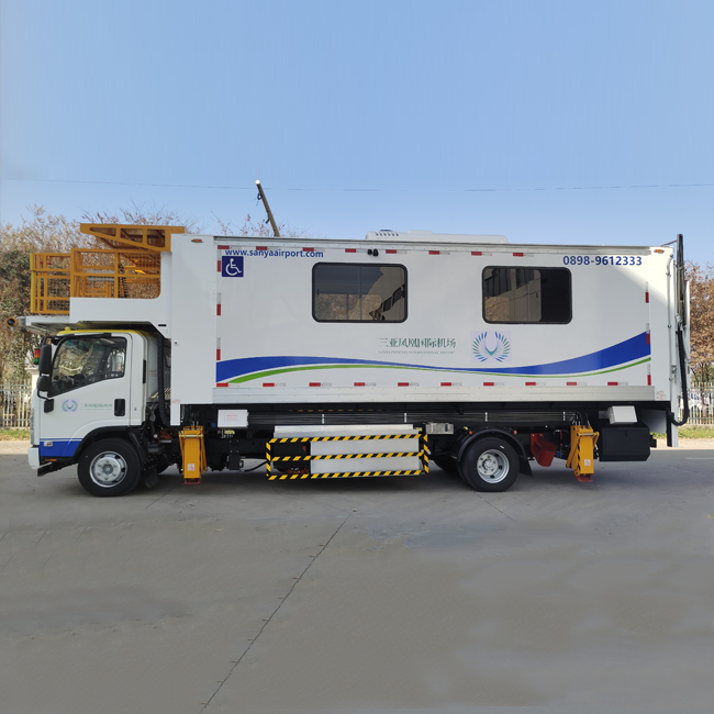 Aircraft Ambulift Truck