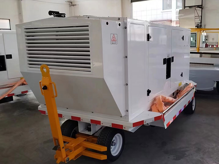 90KVA(28.5VDC) towed AC/DC ground power vehicle