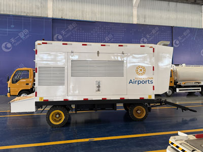 Dyzelinas velkamas oro paleidimo blokas