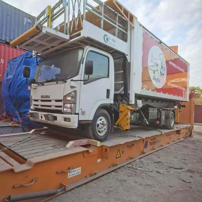 Small Airport Catering truck