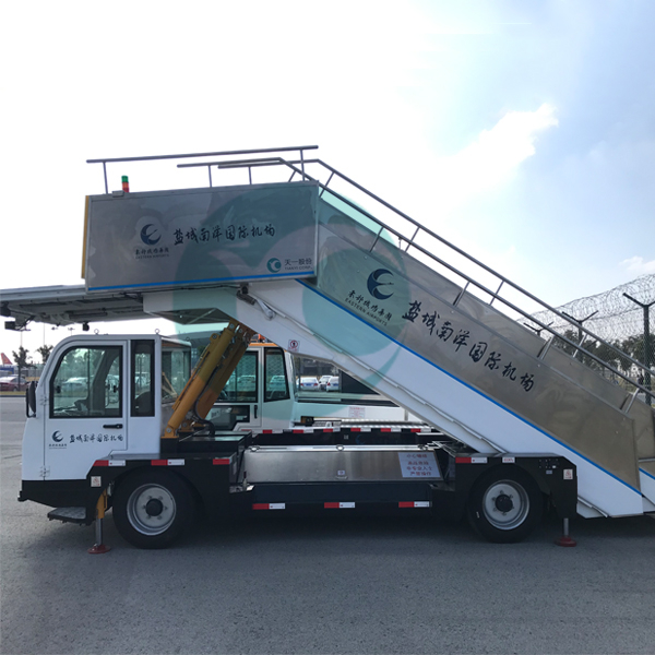 Airport Electric Aircraft Passenger Stairs 