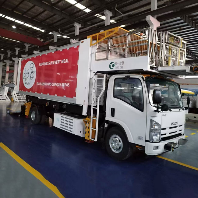 Small Airport Catering truck