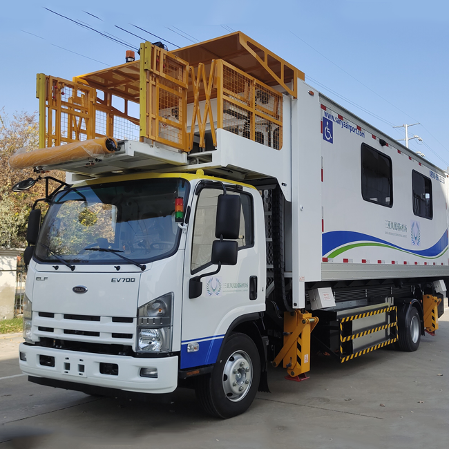 Electric Airport ambulift truck