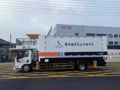 Uçak temizleme ve catering kamyonlarının elektrik sistemleri