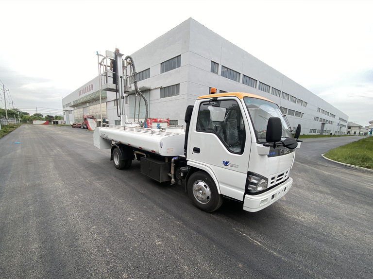 Lavatory Service Vehicle main functions of the control system