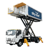 Aviation catering vehicle