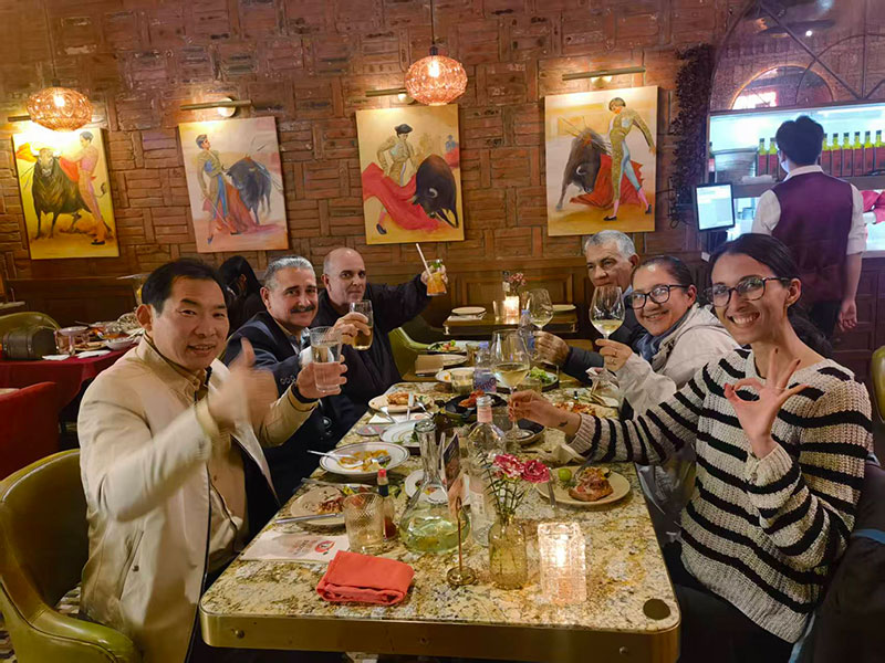 Cuban customers visited Tianyi GSE