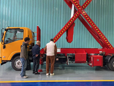 Ryska kundsajten m&auml;tte Tianyi GSE Aircraft Catering Trucks