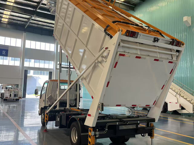 Airport Aircraft Rubbish Garbage Receiving Vehicle