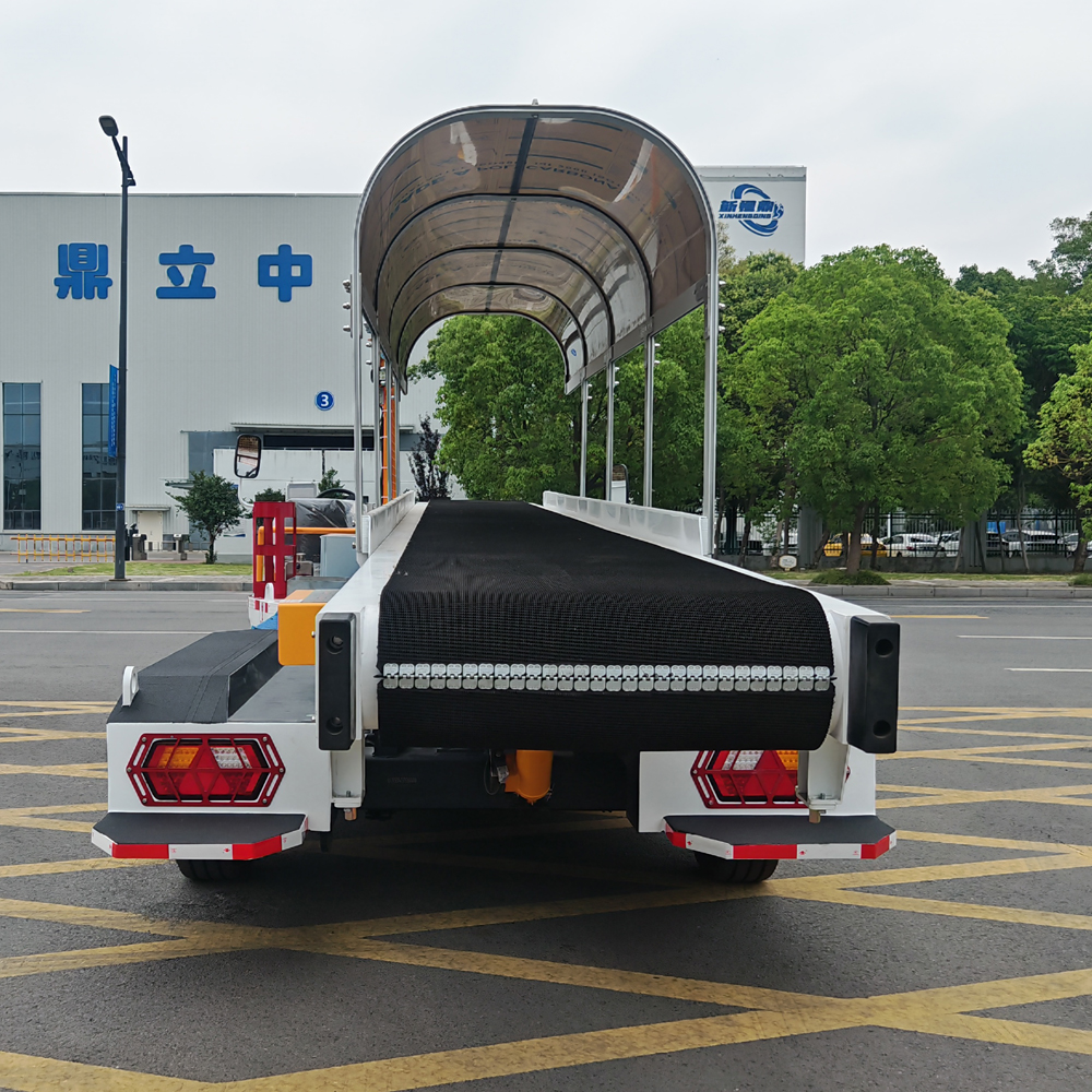 Cabless conveyor belt loader