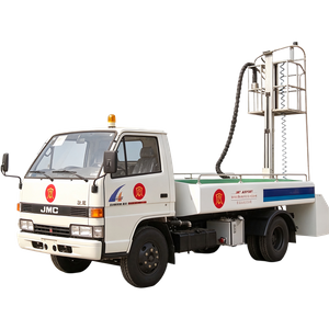 Self-propelled lavatory truck