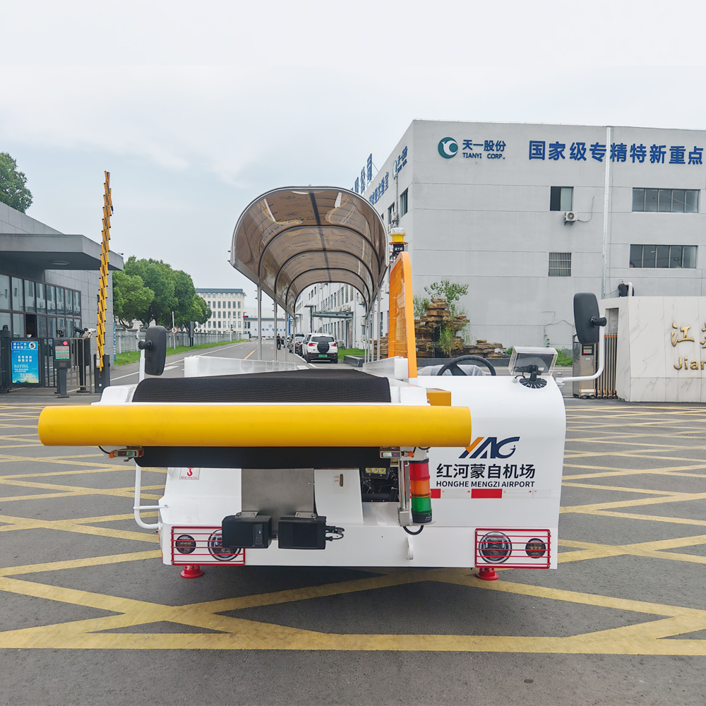 Cabless conveyor belt loader