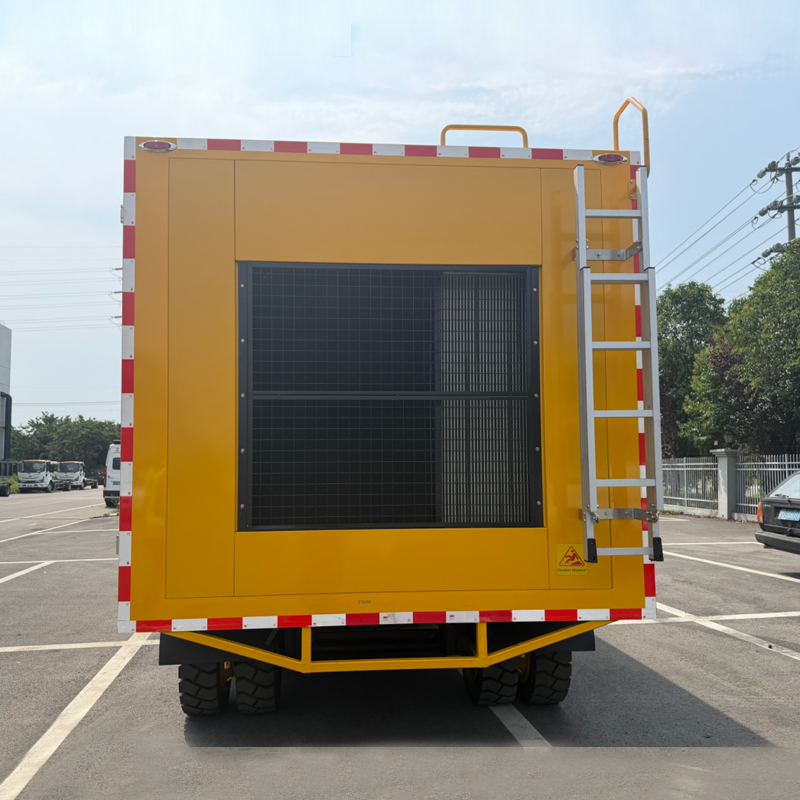 Towing aircraft air conditioning units