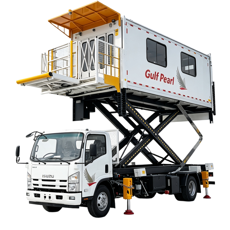 Dieselov&eacute; letiskov&eacute; n&aacute;kladn&eacute; vozidlo Ambulift